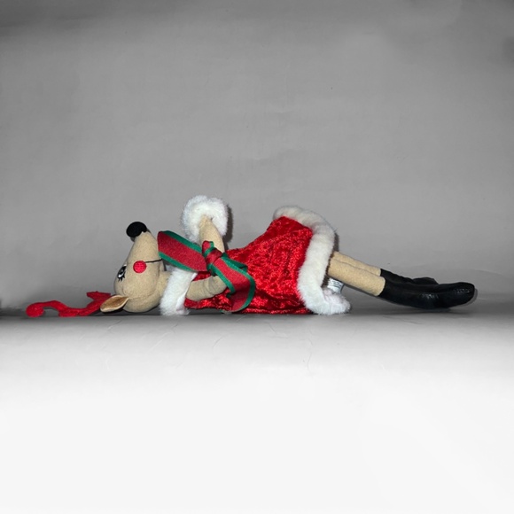 Holiday "Shelf-Sitting" Reindeer Plush - Picture 8 of 11